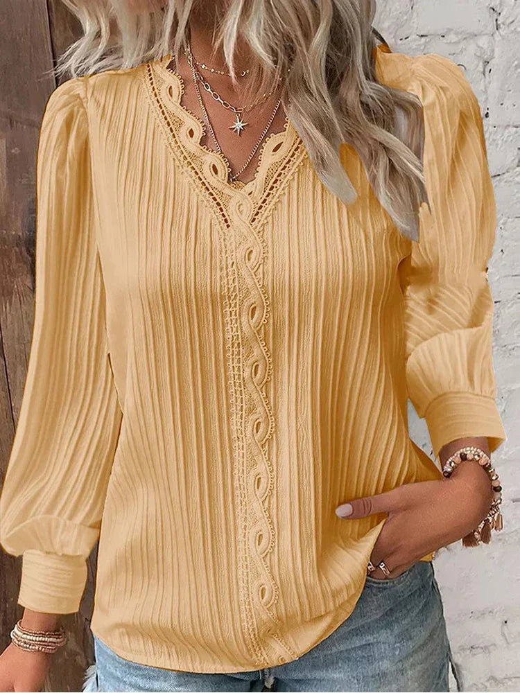 Valerie | Classic Pleated Top