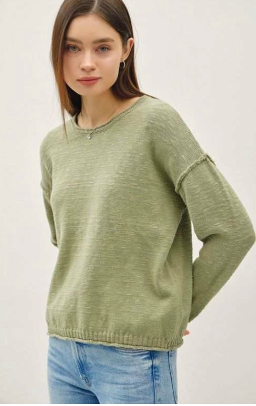Sage Green Sweater