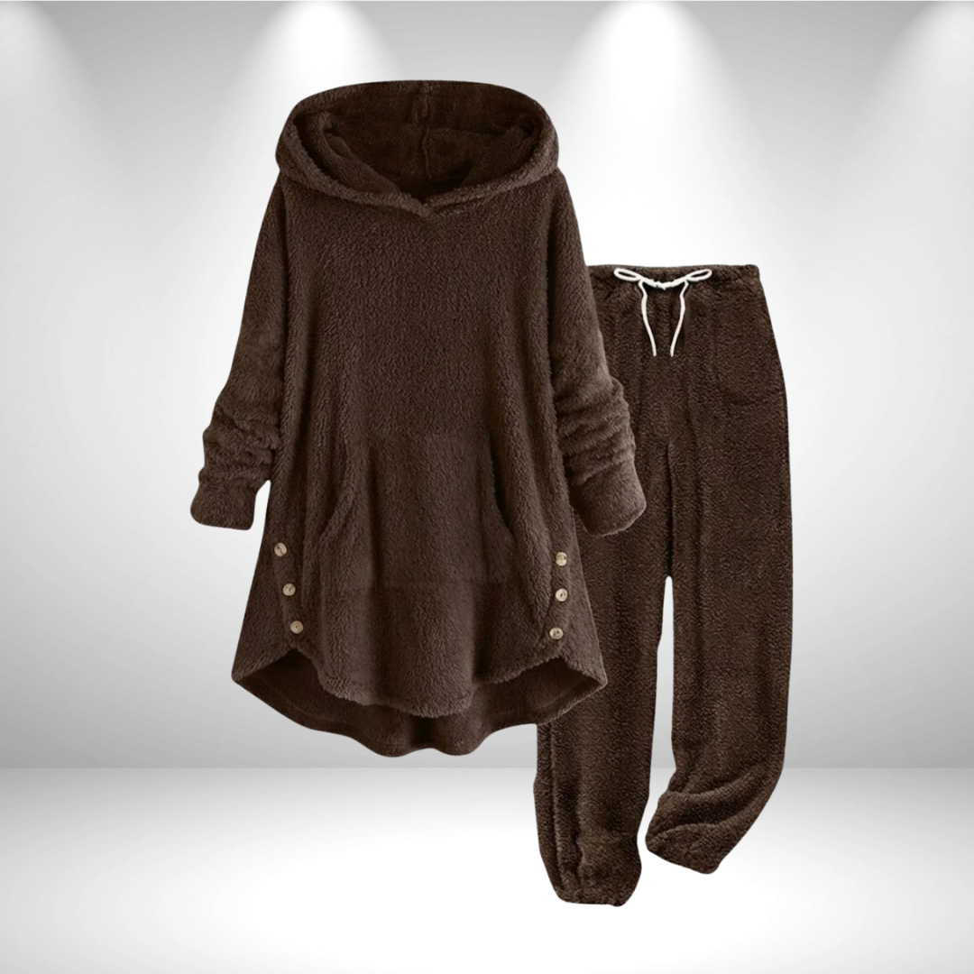 Cressy | Ultra-Plush Tunic Lounge Set – Winter Warmth Edition