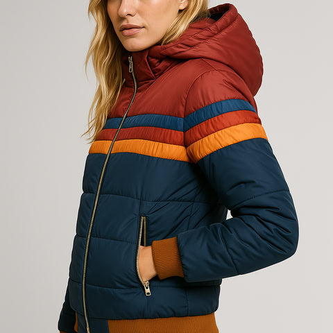 Deborah | Thermal Windbreaker Jacket