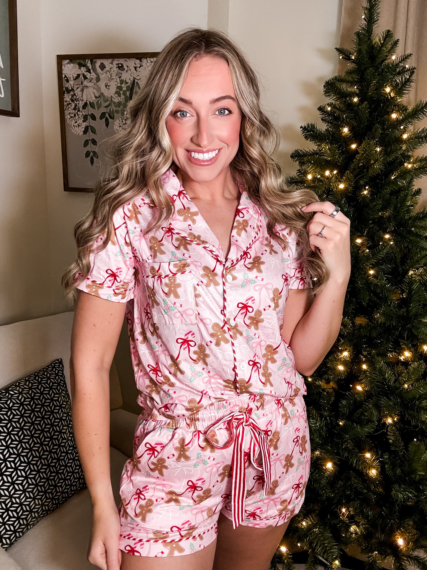 Gingerbread Christmas PJs