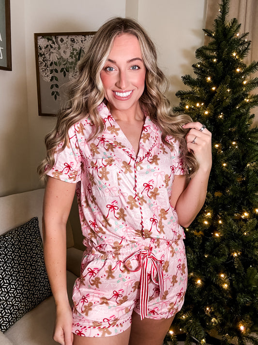 Gingerbread Christmas PJs