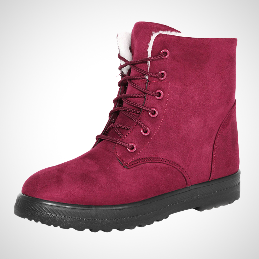 Emily | Classic Lace-Up Outdoor Winter Boots