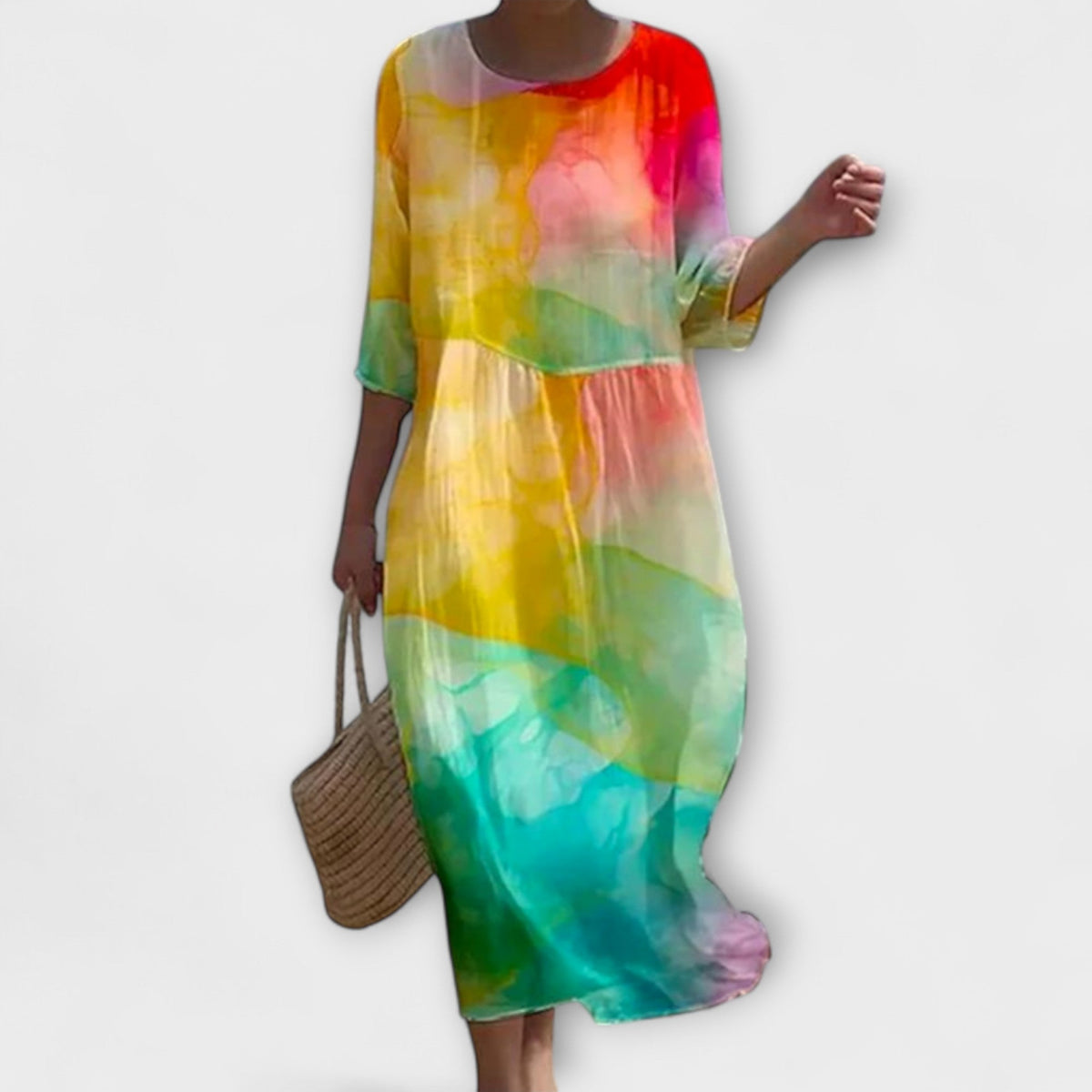 Marlene | Elegant Floral Maxi Dress