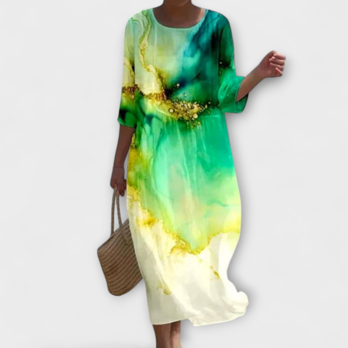 Marlene | Elegant Floral Maxi Dress