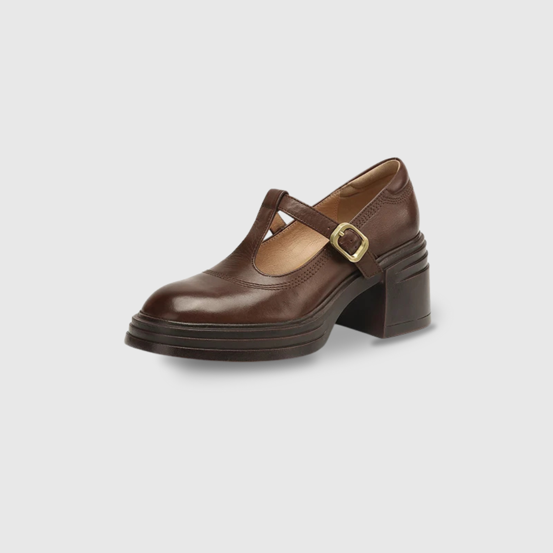 Elvana | Chunky Pumps mary janes