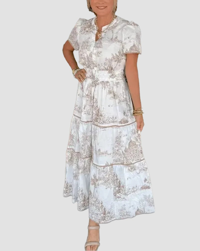 Jireh | Printed Maxi Dress