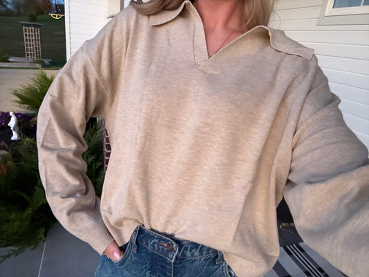 Oatmeal Sweater