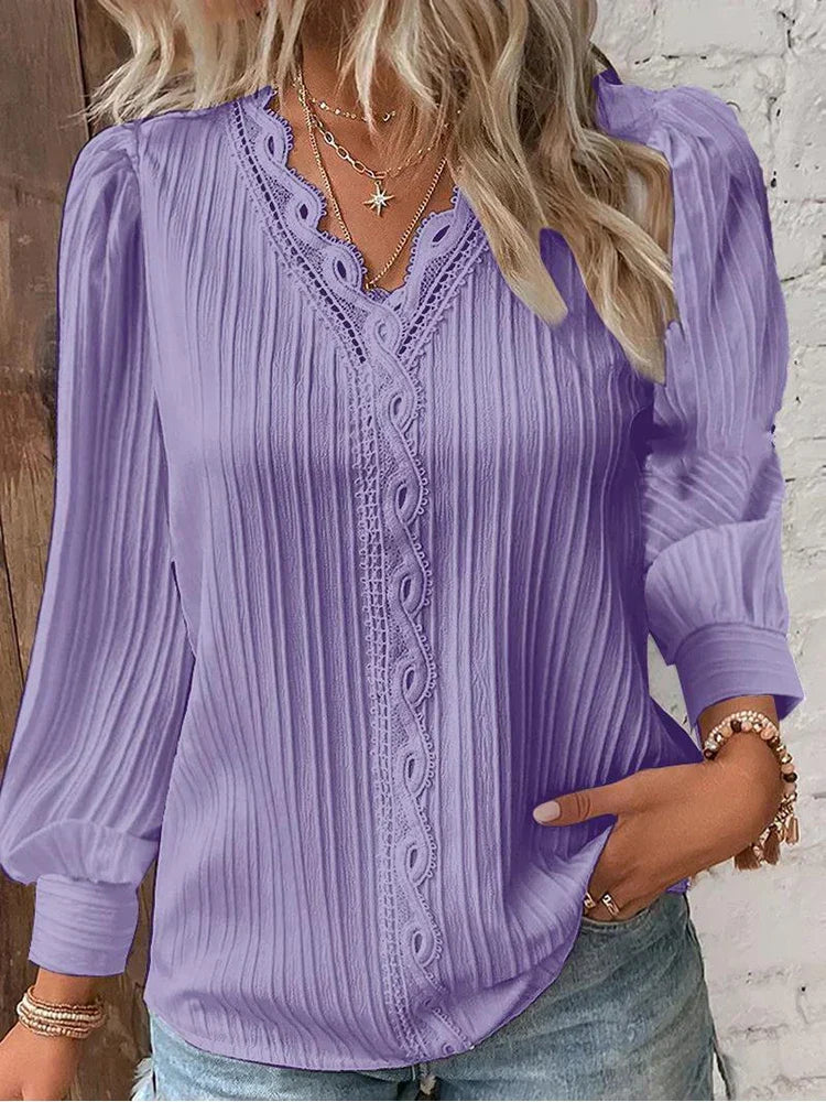 Valerie | Classic Pleated Top