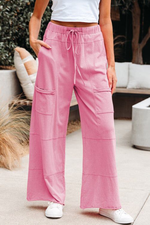 Pink Mineral Wash Sweats