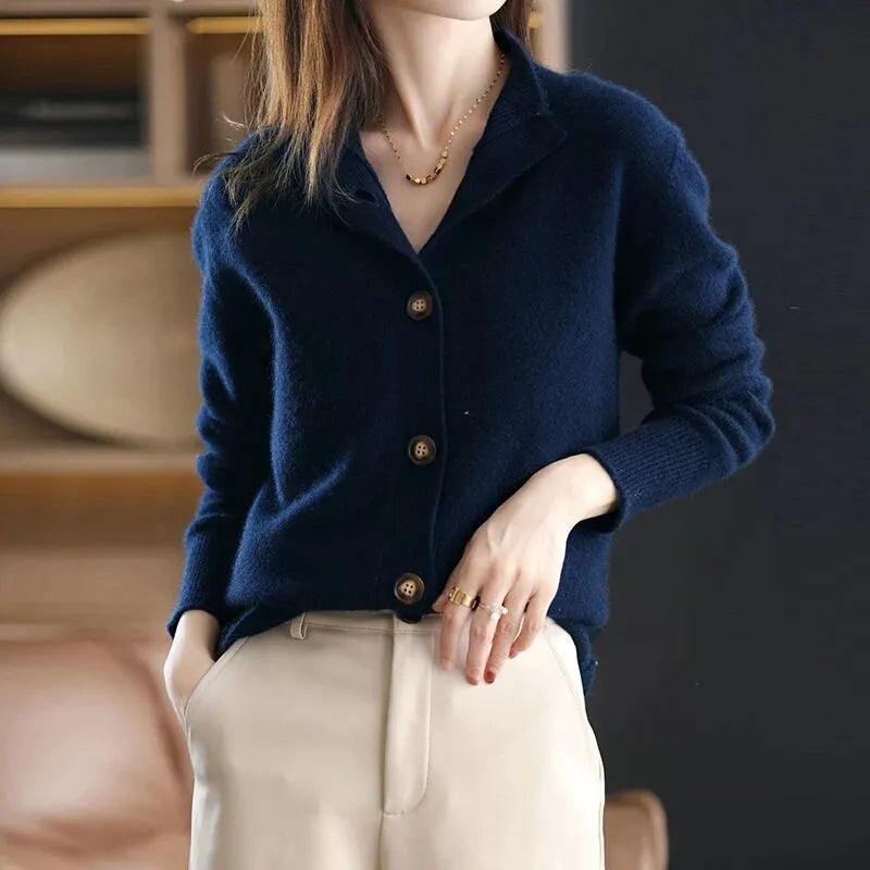 Elara | Luxe Buttoned Sweater