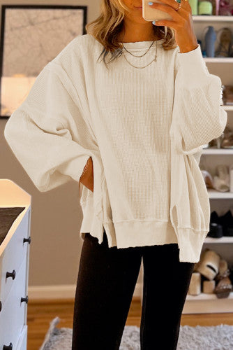 Long sleeve Cream top