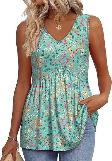 Eliora | Effortless Flowy Sleeveless Tank Top