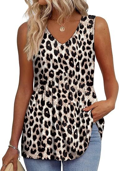 Eliora | Effortless Flowy Sleeveless Tank Top