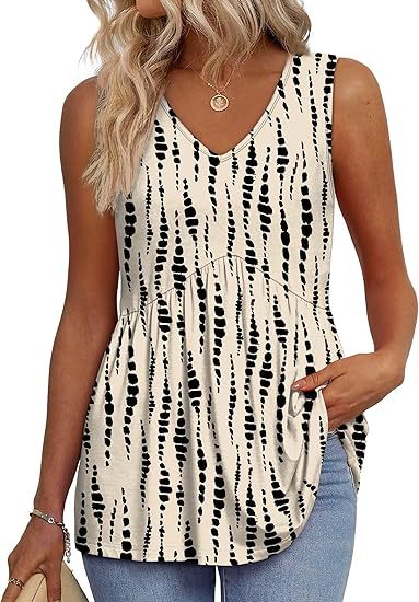 Eliora | Effortless Flowy Sleeveless Tank Top