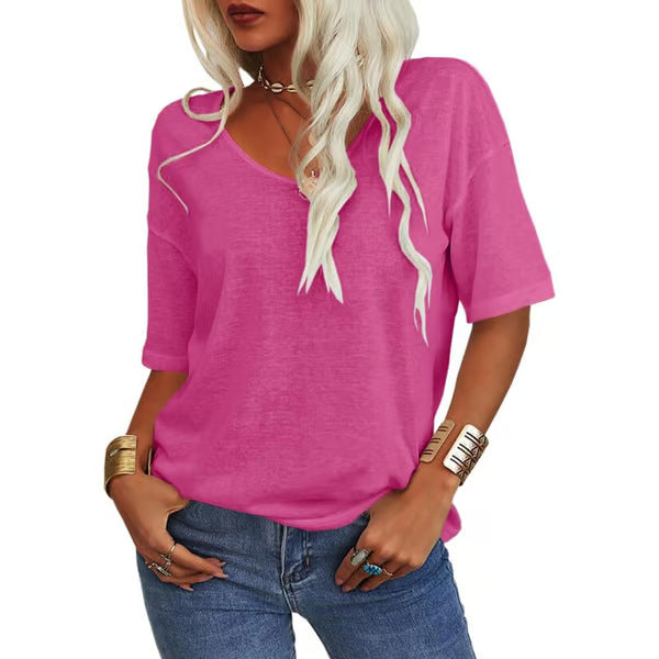 Krisanta | Loose Lightweight Minimalist T-Shirt