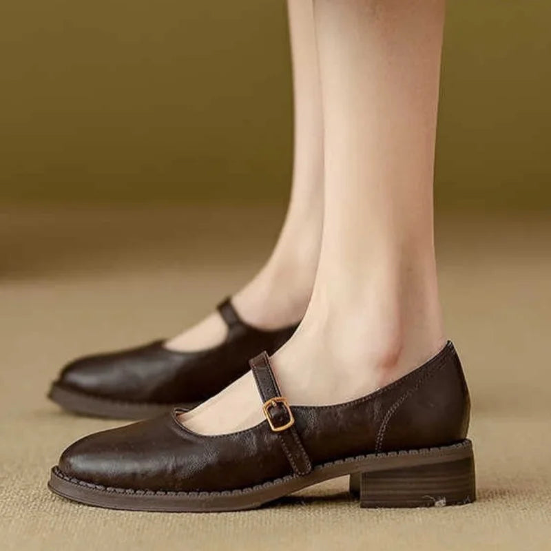 Classic | Comfort Mary Janes Made Of Leather