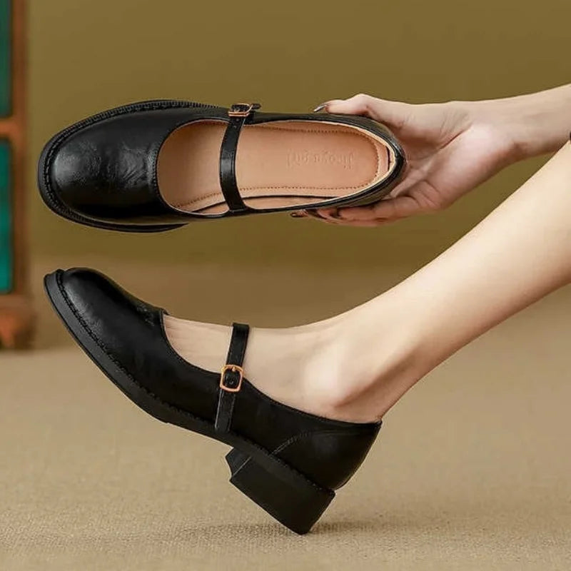 Classic | Comfort Mary Janes Made Of Leather