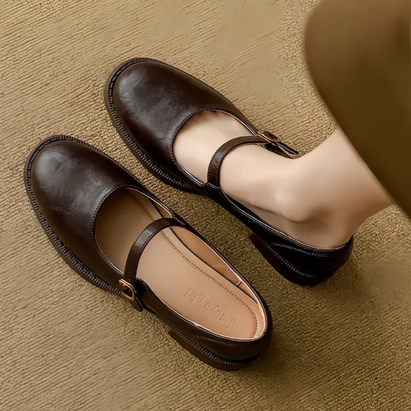 Classic | Comfort Mary Janes Made Of Leather