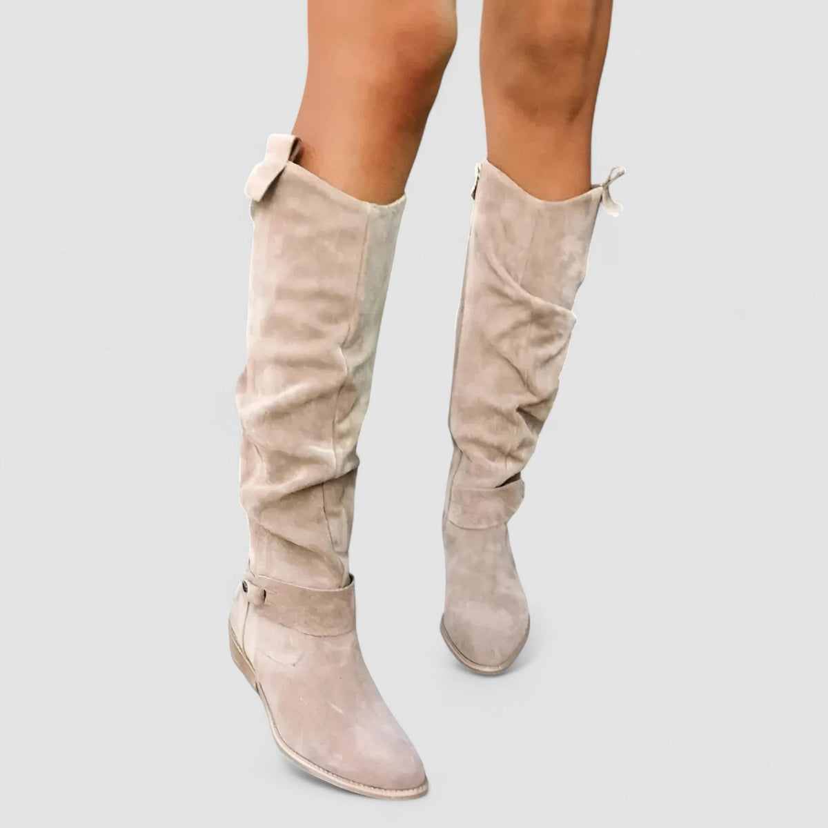Stella | Women’s Suede Knee-High Boots