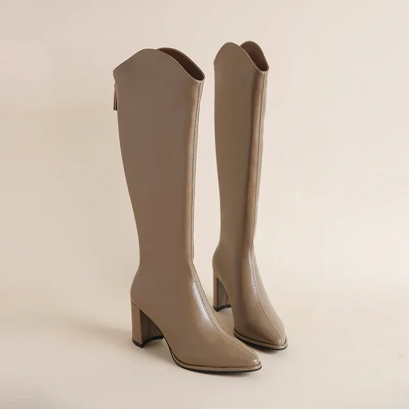 Valeria | Luxe Longline Boots
