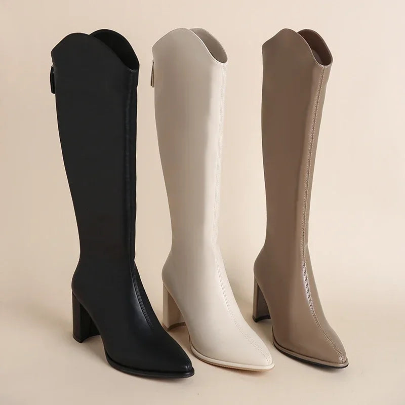 Valeria | Luxe Longline Boots