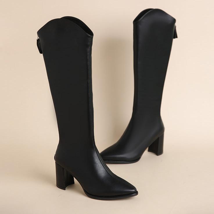 Valeria | Luxe Longline Boots