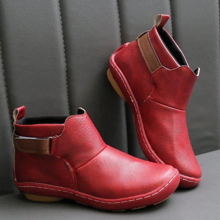 Amelia | Women's Autumn Ankle Boots with Side Strap Detail