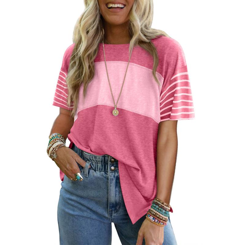 Darlene | Everyday Breathable Stripe Crewneck