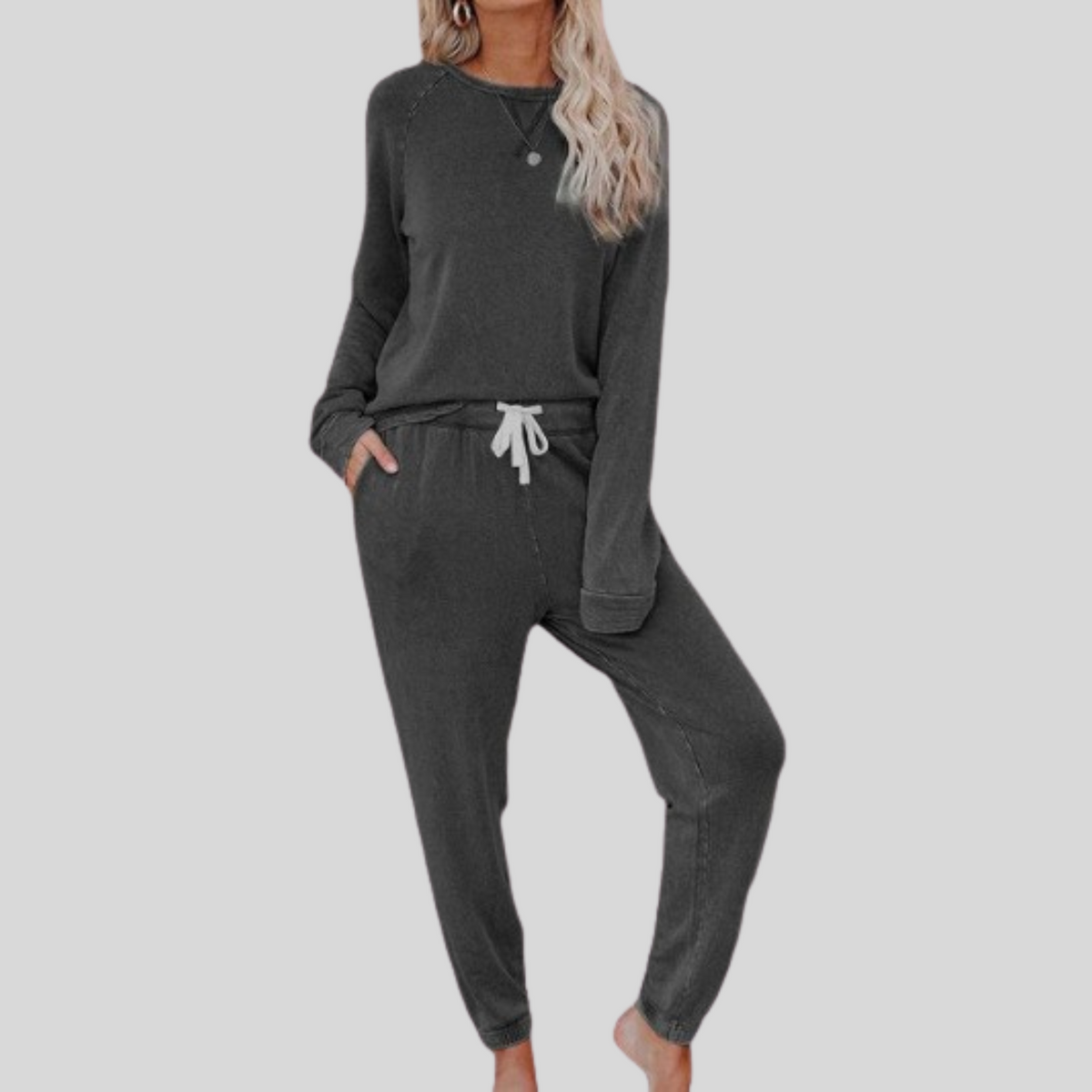 Christine | Casual Long Sleeve and Sweatpants Set