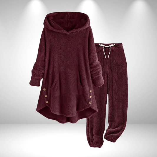 Cressy | Ultra-Plush Tunic Lounge Set – Winter Warmth Edition