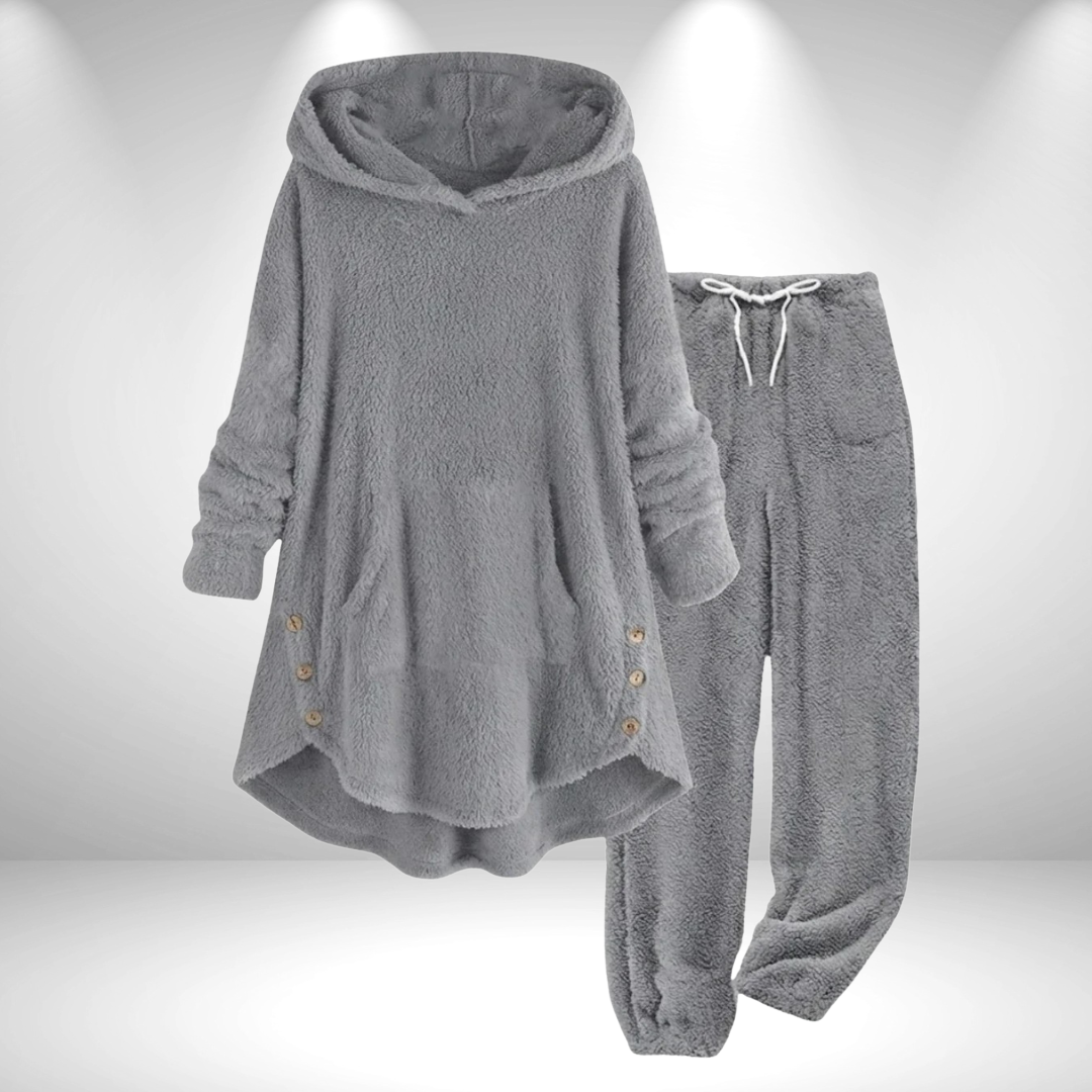 Cressy | Ultra-Plush Tunic Lounge Set – Winter Warmth Edition