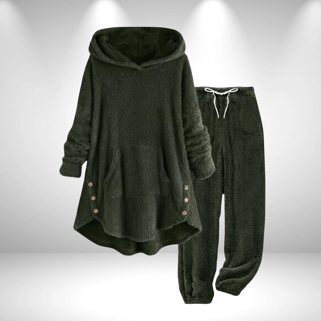 Cressy | Ultra-Plush Tunic Lounge Set – Winter Warmth Edition