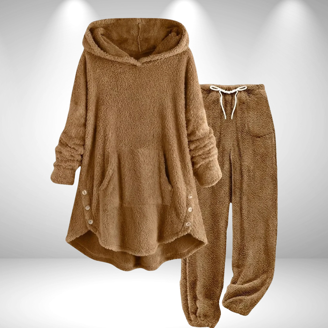 Cressy | Ultra-Plush Tunic Lounge Set – Winter Warmth Edition