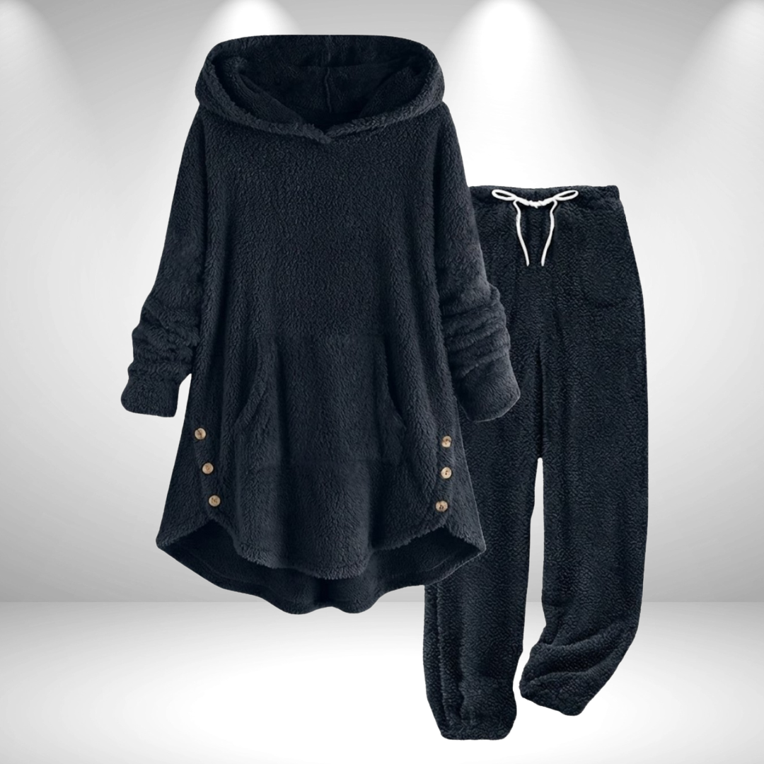 Cressy | Ultra-Plush Tunic Lounge Set – Winter Warmth Edition