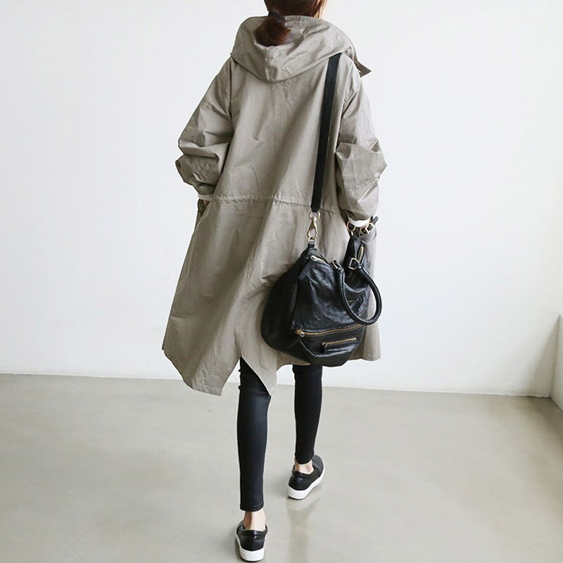 Eva | Women’s Hooded Trench Coat