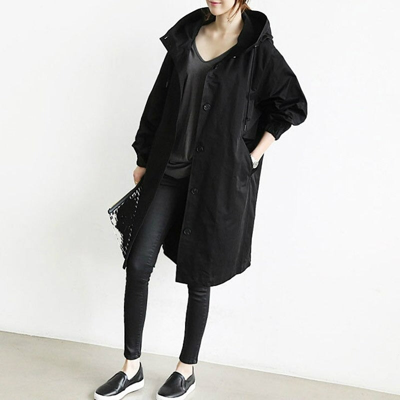 Eva | Women’s Hooded Trench Coat
