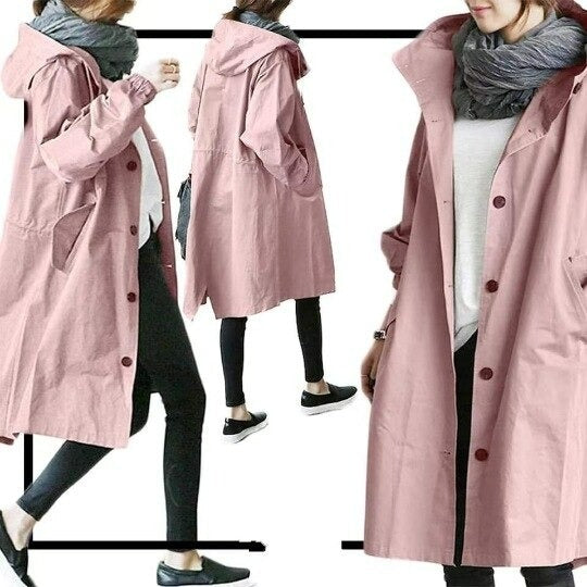 Eva | Women’s Hooded Trench Coat