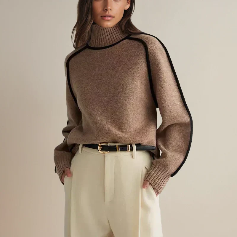 Faylin | Modern Turtleneck Sweater