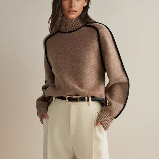 Faylin | Modern Turtleneck Sweater