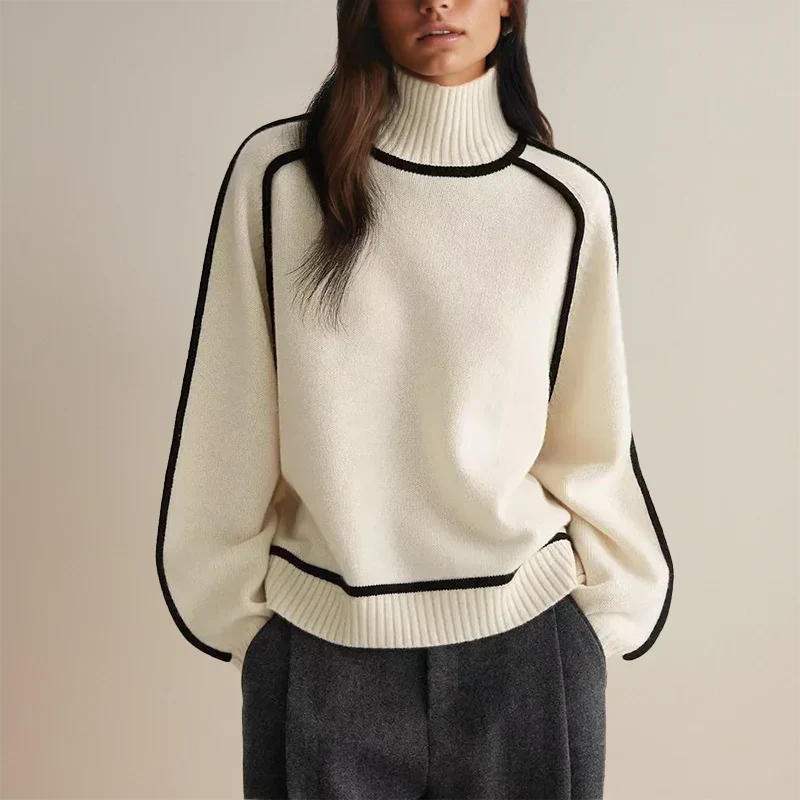 Faylin | Modern Turtleneck Sweater