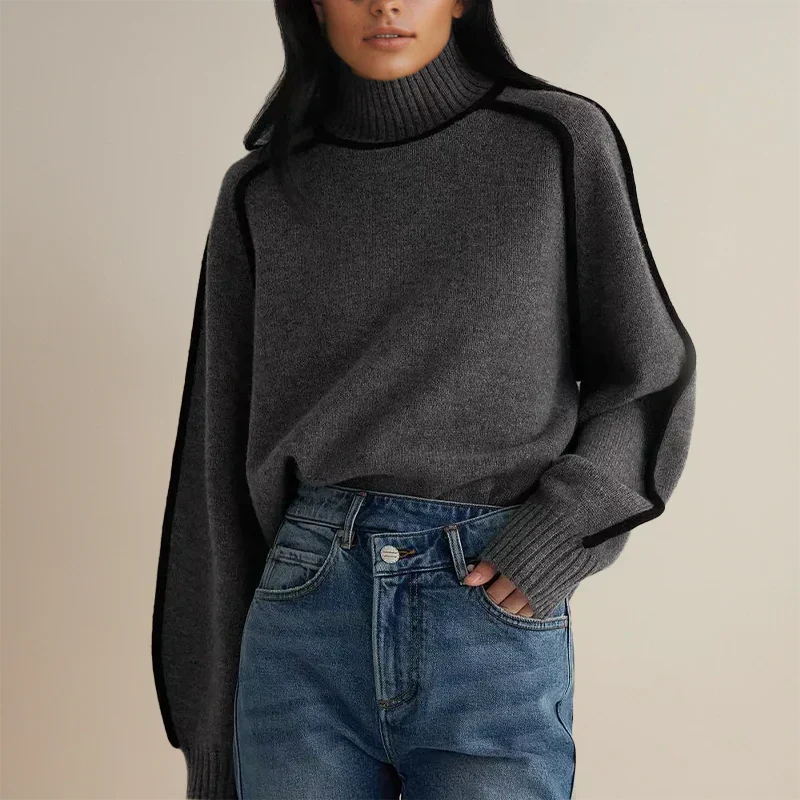 Faylin | Modern Turtleneck Sweater