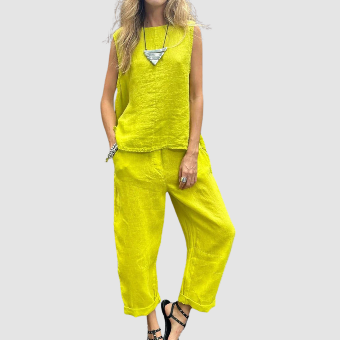 Suzette | Lightweight Two-Piece Summer Set