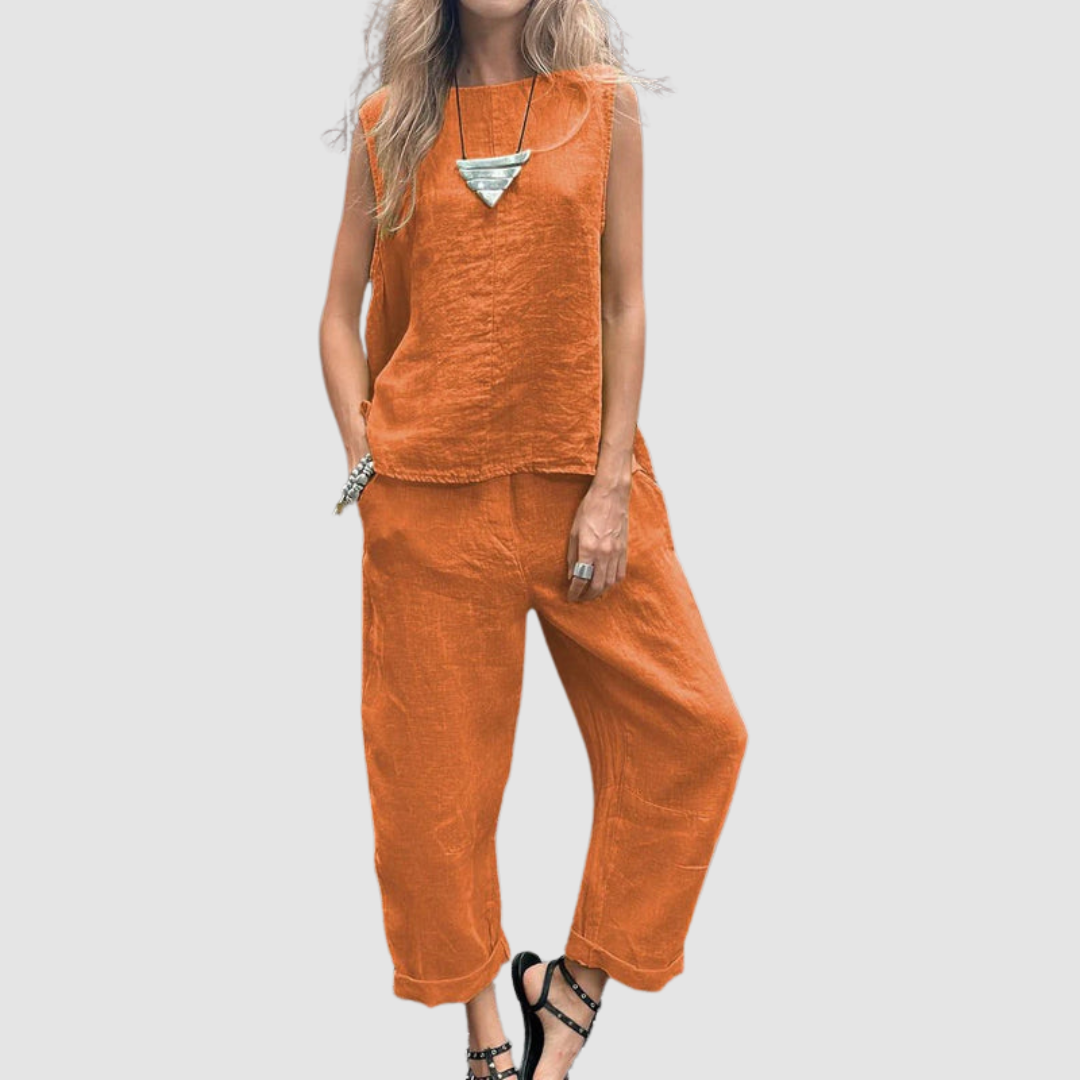 Suzette | Lightweight Two-Piece Summer Set